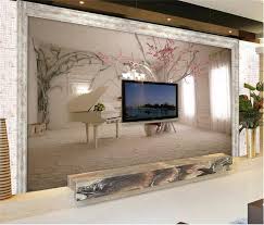 3d غرفة خلفية جدارية مخصصة البيانو الزهور شجرة استوديو الصور اللوحة صورة الجدار الجداريات ورق الجدران غير المنسوجة 3d Mural Wallpaper For Walls Wallpaper For Walls 3dmural Wallpaper Aliexpress