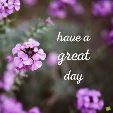 Please like us to get more ecards like this. Good Morning Pic With Beautiful Purple Flowers Great Day Quotes Good Morning Cards Morning Pictures