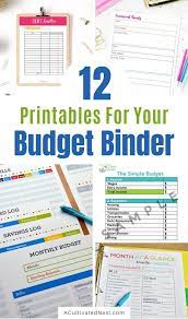 12 Budget Binder Pinterest Ideas And A Freebie A Cultivated Nest In 2021 Budget Binder Budgeting Budget Binder Printables
