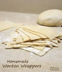 Place the top piece on and press firmly to seal. Homemade Wonton Wrappers Curious Cuisiniere