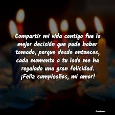 Tu haces que cada momento a tu lado sea increible. Feliz Cumpleanos Amor Frasesbuenas