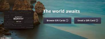 This guide introduces the marriott bonvoy program, which rewards members for stays at marriott group hotels it may be better to wait for points promotions or sales to get a discount off the standard rate, or get bonus marriott bonvoy points can be earned from credit cards, hotel stays and car hire. Marriott E Gift Cards 15 Off November 30 December 1 2020 Loyaltylobby