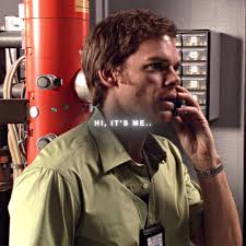 Dexter and Rita Eating Pizza