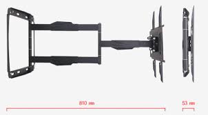 Ceiling tv mount 65 inch. W11 Full Motion Tv Wall Mount For Display Up To 65 Inches 90 Degrees Swivel Tv Wall Mount Tv Bracket Singapore Speed S