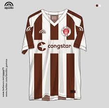 Pauli soccer jerseys by under armour. St Pauli Home Jersey