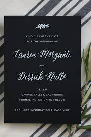 Make your own unique save the dates with calendar stickers using tutorial video, instructions, free print templates, materials list. Modern Black And White Foil Save The Dates