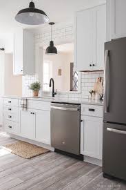 Because stainless steel has gray undertones gray accent colors create a kitchen design that s uniform and simple. Pin On Blogger Home Projects We Love