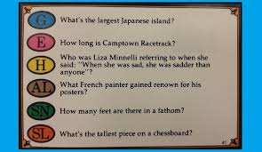 Feb 25, 2021 · whether the subject at hand is movies, geography, or '80s pop songs, playing a trivia game can be a fun way for friends and family members to bond and compete over shared knowledge. Quiz Let S Play Old School Trivial Pursuit Washington Times