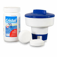 Cristal Set Chlortabs Dosierschwimmer Pool Total
