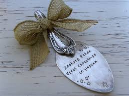 As the poem goes christmas in heaven what do they do? First Christmas In Heaven Ornament Loss Of Baby Ornament Miscarria Whispering Metalworks