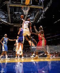 Sophomore Player Amare Stoudemire Of The Phoenix Suns Dunks Against Phoenix Suns Amar E Stoudemire Dunk