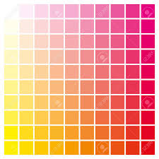 Cmyk Color Chart To Use In Prepress And Printing Used To Pick