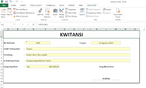 Invoice jasa lebih sederhana daripada invoice penjualan barang. Cara Membuat Kwitansi Dengan Menggunakan Microsoft Excel Warung Internet