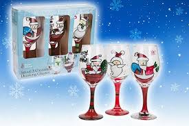 Christmas Wine Glasses 3 6 Or 9 Shop Livingsocial A wide variety of christmas wine glass options are available to you, such as drinkware type, feature, and glass type.