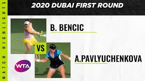 Belinda bencic & julia görges bump heads. Belinda Bencic Vs Anastasia Pavlyuchenkova 2020 Dubai First Round Wta Highlights Youtube