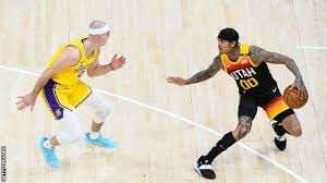 Nuggets detroit pistons golden state warriors houston rockets indiana pacers la clippers los angeles lakers memphis grizzlies miami heat milwaukee bucks minnesota timberwolves misc nba g league new. Nba Los Angeles Lakers Lose Fourth Game In A Row After Defeat To The Utah Jazz Bbc Sport
