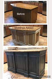 Kitchen Island Transformation From Start To Finish Painted By Kellies Creations Jackson Nj Diy Kitchen Remodel Diy Kitchen Kitchen Renovation