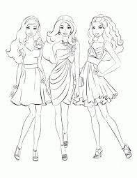 25 Creative Picture Of Fashion Coloring Pages Albanysinsanity Com Barbie Coloring Pages Princess Coloring Pages People Coloring Pages