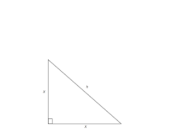 Does only a right triangle have a hypotenuse? How To Find The Perimeter Of A 45 45 90 Right Isosceles Triangle High School Math