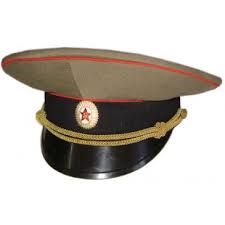Soviet Russian Army Officer Visor Cap Of Artilery And Tank Forces M69 Army Hat Military Cap Visor Hats