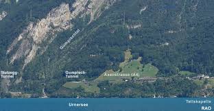 Brunnen, axenstrasse 2, 6440 brunnen. Raonline Edu Geomorphologie Massenbewegungen Steinschlag Im Gumpischtal Bei Sisikon Kanton Uri