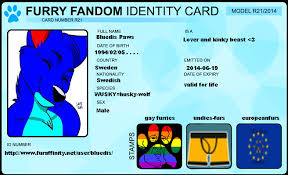 Pick your phone style {photo badge landscape} choose your badge color. So Cool Di Made Mine Furry Id Card Make Your Own By Bluedis Fur Affinity Dot Net