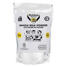 Medallion Milk Co Whole Milk Powder 1kg Costco