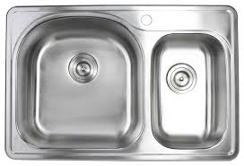 double bowl kitchen sink