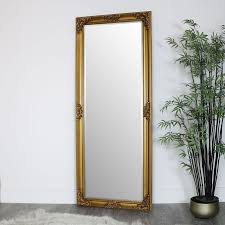 On the whole, the mirror looks like the. Extra Extra Large Ornate Antique Gold Full Length Wall Floor Mirror 85cm X 210cm