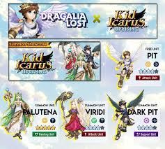 Crossover Idea 1 Draglia Lost X Kid Icarus Dragalialost
