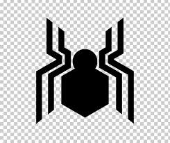 It is designed in large, elongated, white letters, with no notches, shaped with red and black contrasting. Spider Man Youtube Marvel Cinematic Universe Logo Film Png Clipart Amazing Spiderman 2 Angle Art Black