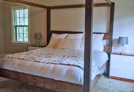 Bed echoes the march as life on eligible. Minimalist Rustic Modern King Canopy Bed Ana White