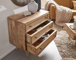 Machen sie mit dem weißen schrank mit 2 türen und 1 schublade valentine aus ihrem schlafzimmer einen raum voller sanftheit. Finebuy Sideboard 80x75x40 Cm Mango Massivholz Vintage Anrichte Kommode 3 Schubladen Hoher Kommodenschrank Holz