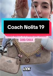 Coach Nolita 19 one of my favorites coach styles. #nolita19 #coach #coachny  #coachpurse #handbag #pursetok #purse #coachbag @Coach