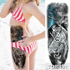 Whatever the design you choose, you're sure to command attention. Temporary Tattoo Sleeve Fake Tattoo Sleeve Half Sleeve Etsy