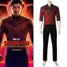 Shang Chi And The Legend Of The Ten Rings Costume Cosplay Jacket Ver 1 Handmade In 2021 Costumes Long Sleeve Tshirt Men Jackets