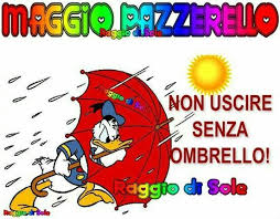 Maggio Piovoso Immagini Divertenti Vignetta Immagini