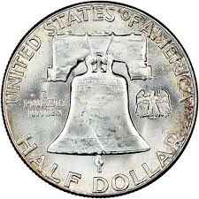 1958 50c Ms Franklin Half Dollars Ngc