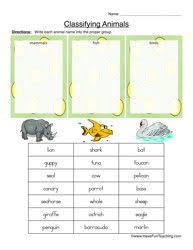 For use with this page: Classifying Animals Worksheet Mammals Fish Or Birds Classifying Animals Animal Classification Worksheet Animal Worksheets