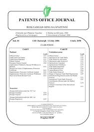List of training that we have done from 2010 until present as per below Patents Office Journal Irish Patents Office
