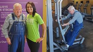 Maybe you would like to learn more about one of these? 91 Year Old Who Works Out 3 Times A Week In His Overalls At The Gym Inspires Others To Get Started