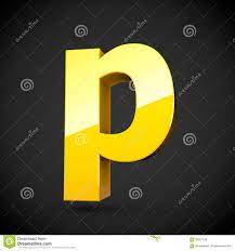 Glossy Yellow Paint Letter P Lowercase With Softbox Reflection Stock Illustration Illustration Of Bright Yellow Painting Painted Letters Stock Illustration