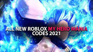 What are codes in roblox games. All New Roblox My Hero Mania Codes May 2021 Gamer Tweak