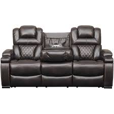Warnerton Power Reclining Sofa With Drop Table Reclining Sofa Power Reclining Sofa Sofa