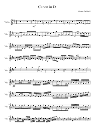 Free wedding sheet music for piano solo. Canon In D Violin Solo Sheet Music For Violin Solo Musescore Com