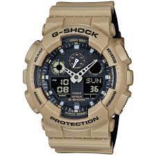 This watch is water resistant up to 200 meters and shock resistant, ensuring that it holds up in tough conditions. G Shock Ga 100 Military Series Sand Watches Com