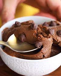 Healthy Chocolate Nice Cream Video Cream Recipes Healthy Dessert Recipes Healthy Chocolate