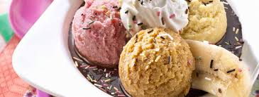 Profiterole Au Matcha A La Glace Caramel Beurre Sale Carte D Or Recette Alimentation Glace Caramel Beurre Sale Cookies Et Biscuits