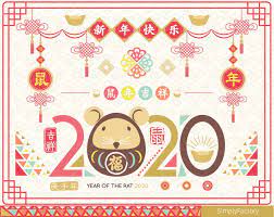 Chinese New Year 2020 Year Of Rat 2020 Rat Year Etsy Year Of The Pig Rat Year Chinese New Year 2020