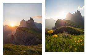 Unsere wetterkameras zeigen das gegenwärtige wetter sowie die bedingungen vor ort. Sonnenaufgang Seceda Suedtirol Smilesfromabroad